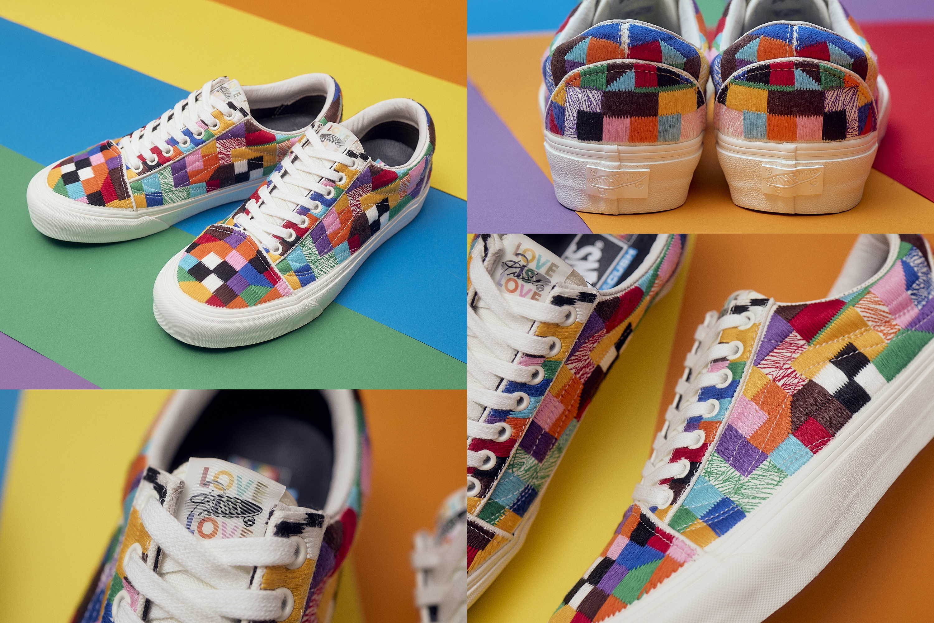 【極希少】VANS Old Skool Vlt“Love Wins Multi