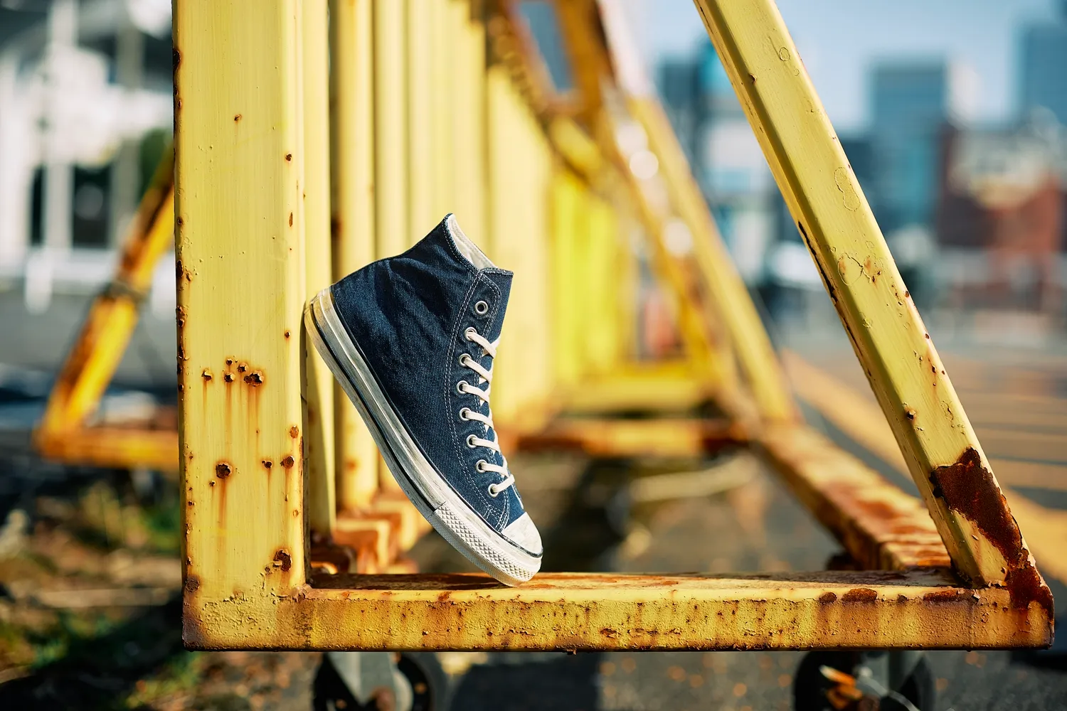 ALL STAR AGED FADEDDENIM AG HI