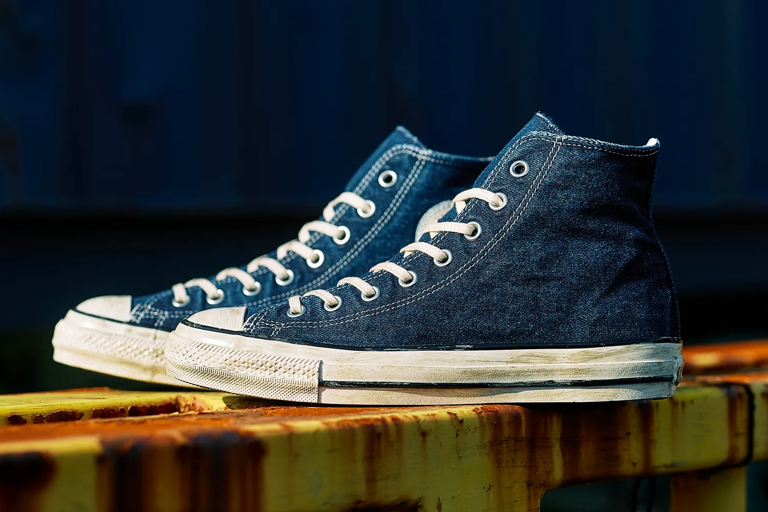 オールスター エイジド フェイデッドデニム AG HI