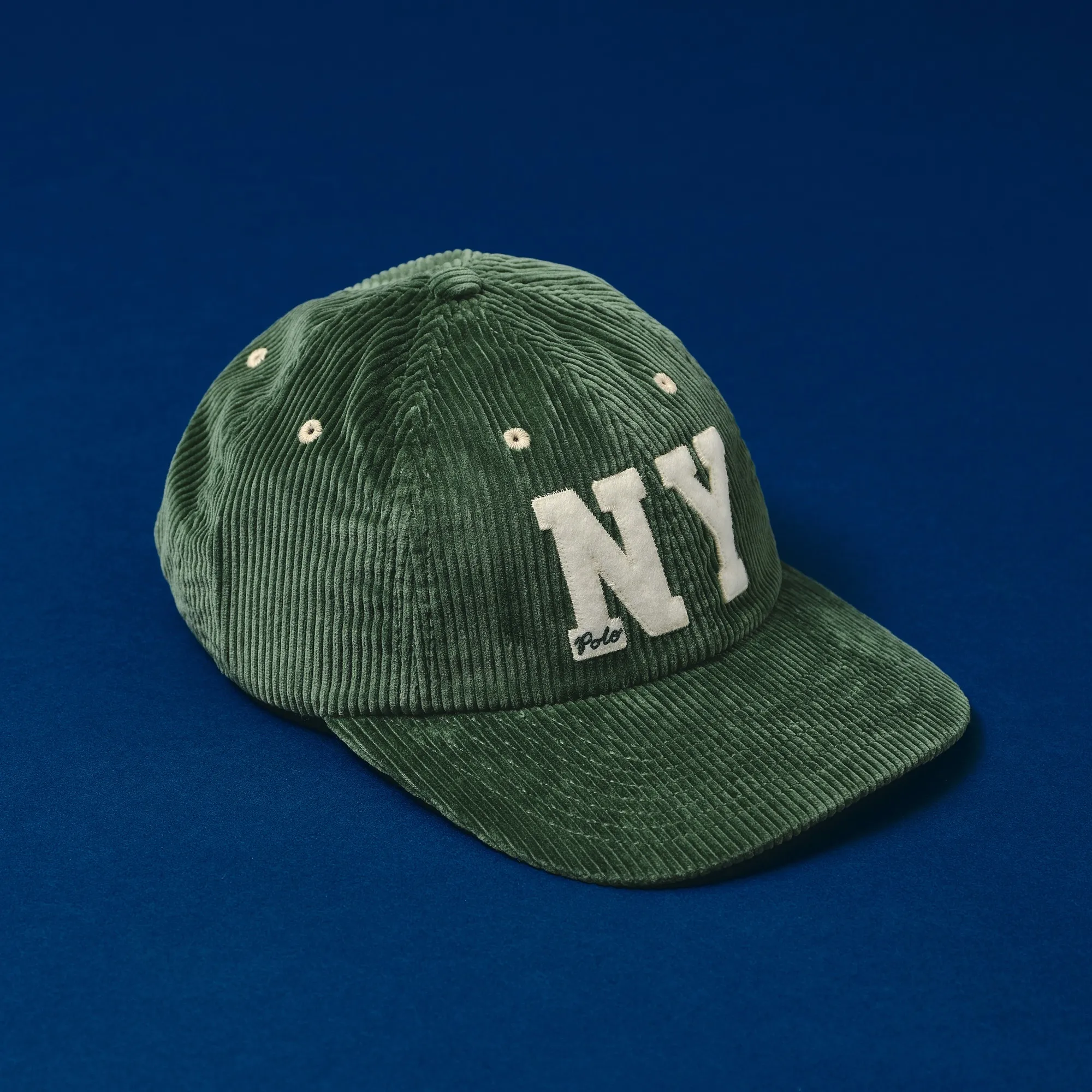 POLO RALPH LAUREN CORDUROY NY AUTHENTIC BASEBALL CAP