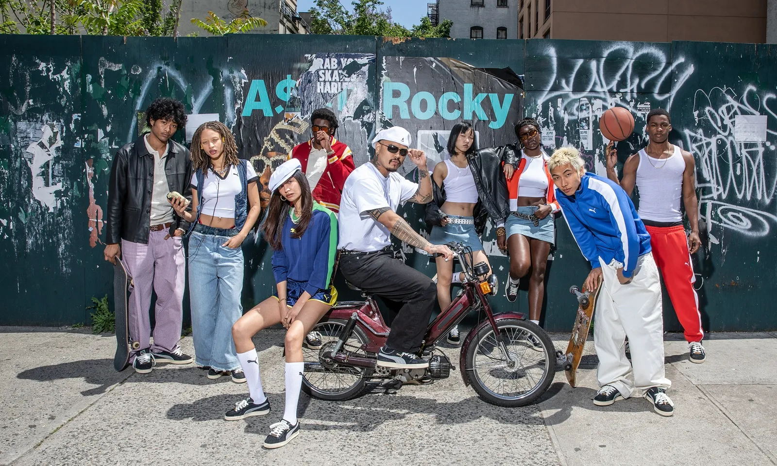 A$AP ロッキー X スウェード