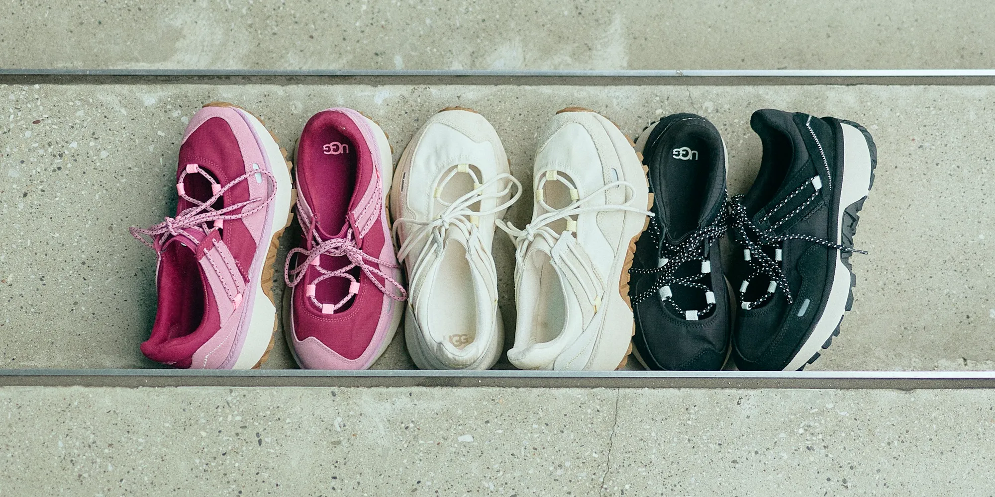 W RETROFI LOW BALLET SNEAKER