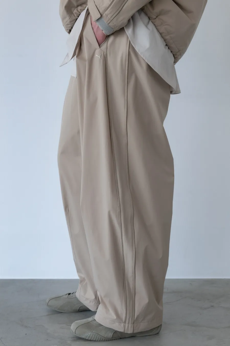 WASHER WOVEN LONG PANTS