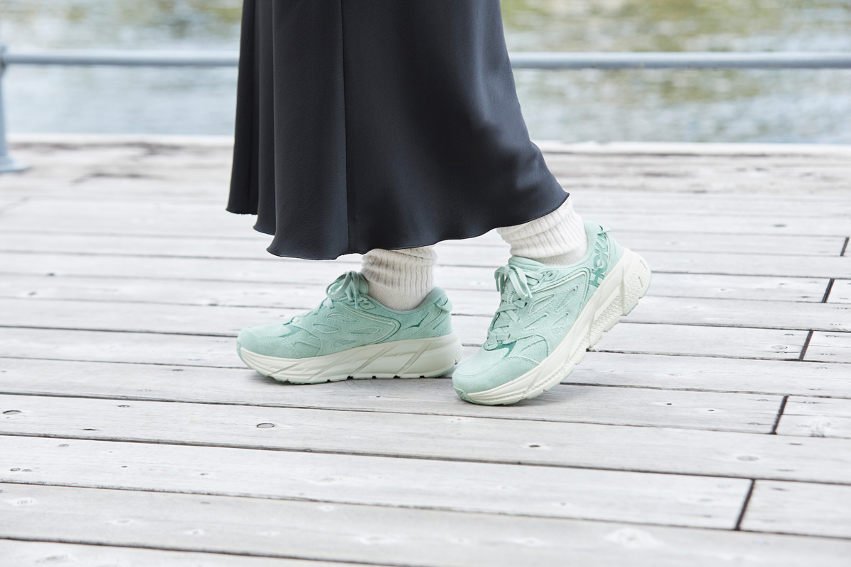 HOKA ONE ONE CLIFTON L SUEDE