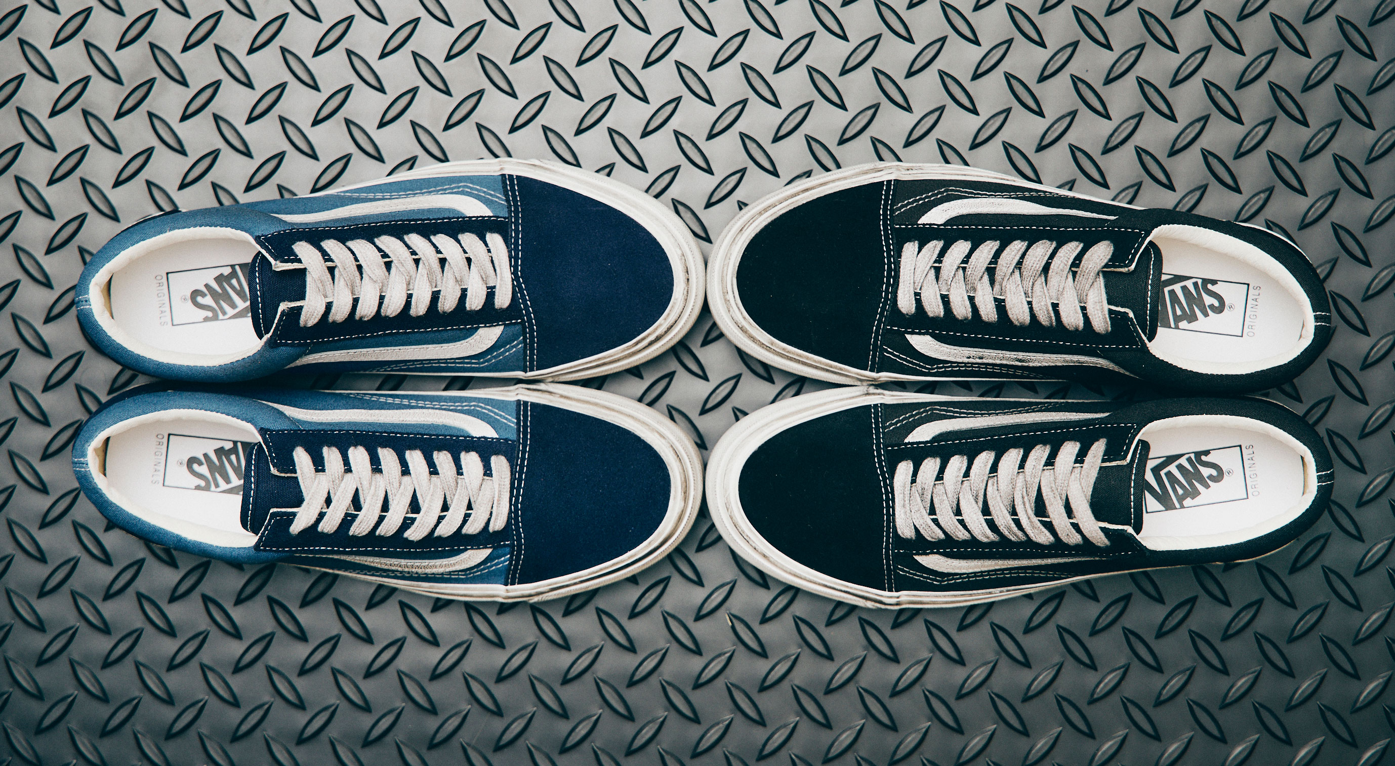 VAULT BY VANS OG OLD SKOOL LX STRESSED