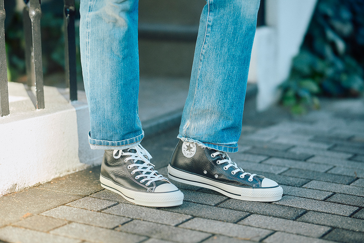 【MHL.×CONVERSE 】LEATHER ALL STAR