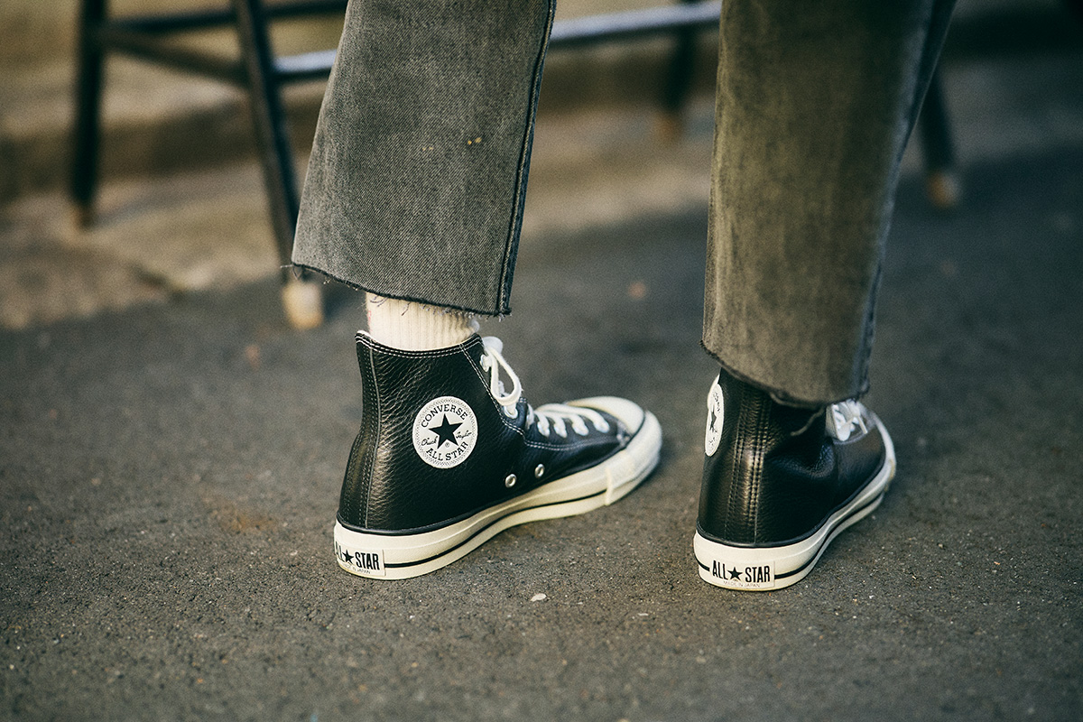 【MHL.×CONVERSE 】LEATHER ALL STAR