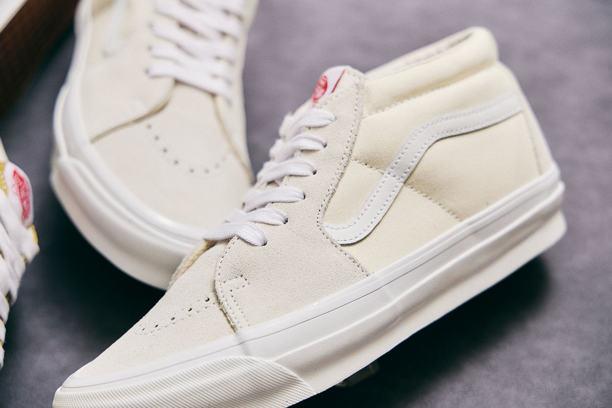 JJJJound Vault Vans Sk8-Mid White 27.5cm