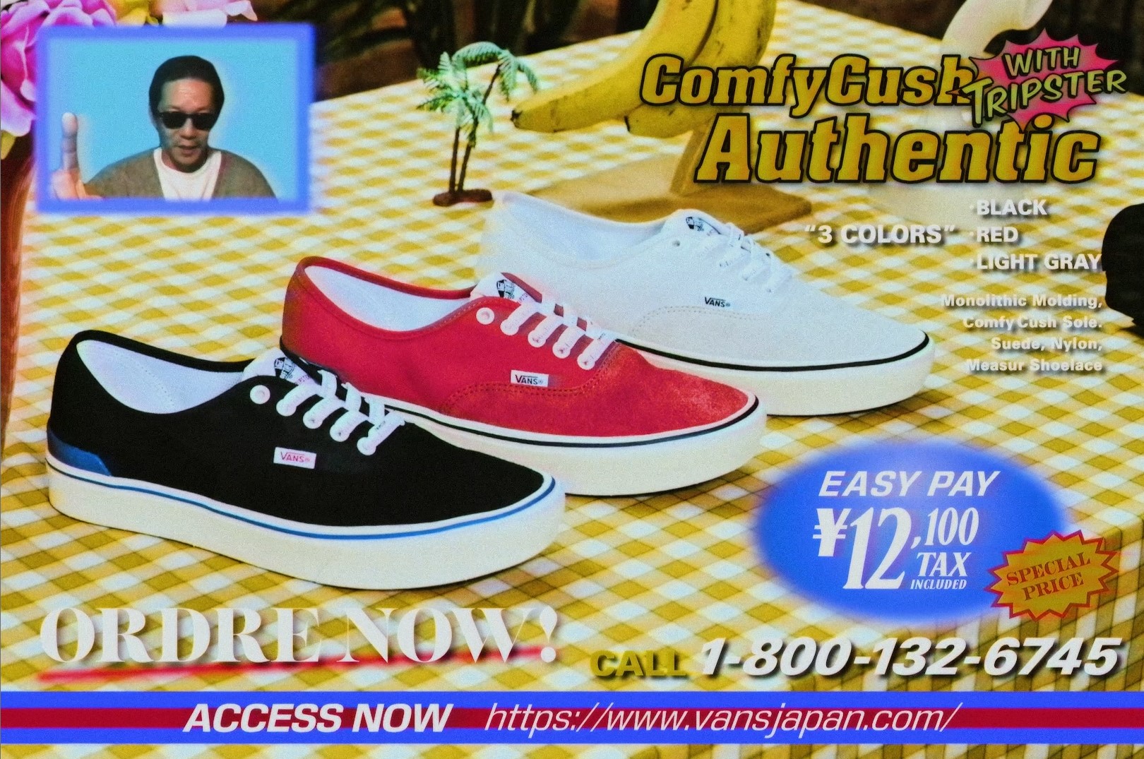 TRIPSTER｜VANS｜COMFYCUSH AUTHENTIC HC｜BILLY'S ENT 公式通販