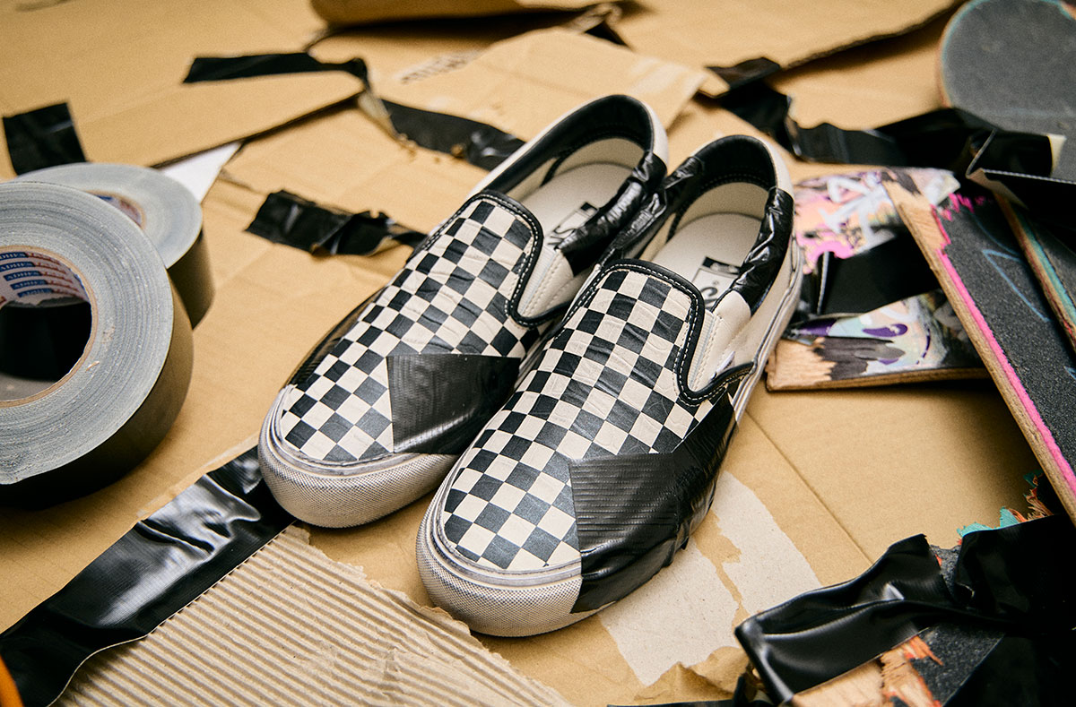 VANS　Vault 　スリッポン　ダクトテープ