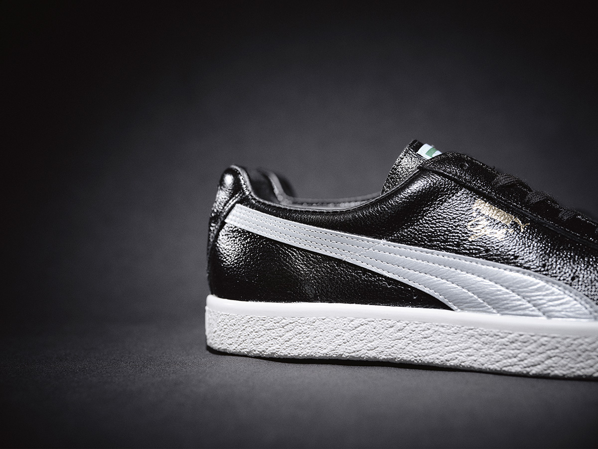 PUMA CLYDE 黒銀