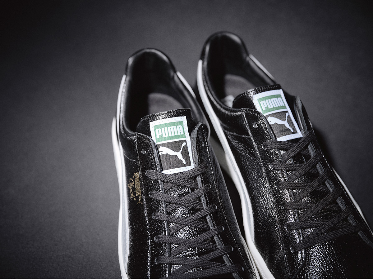 PUMA CLYDE 黒銀