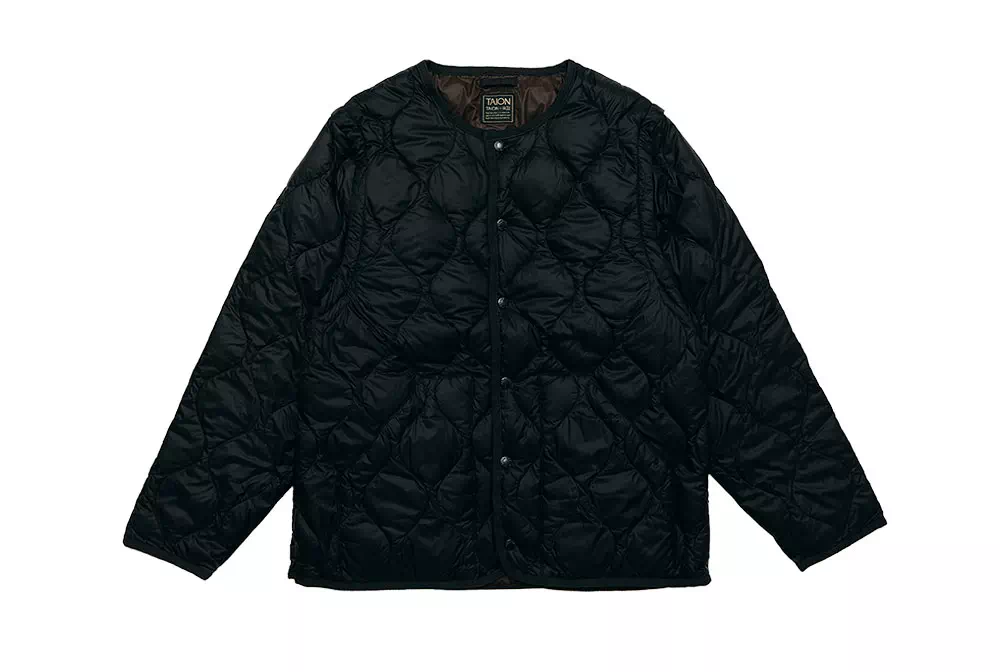TAION MILITARY DETACHABLE SHOULDER DOWN JACKET
