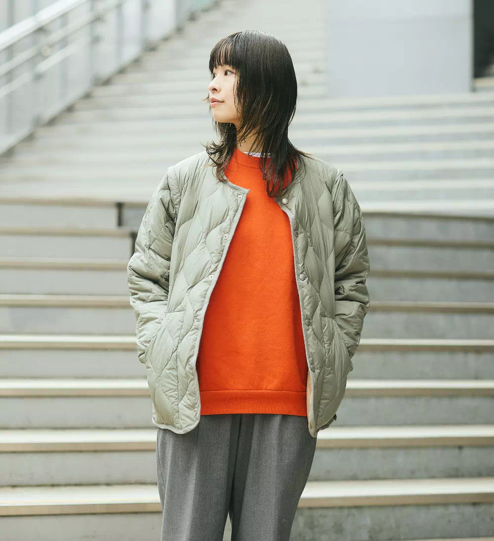 TAION MILITARY DETACHABLE SHOULDER DOWN JACKET