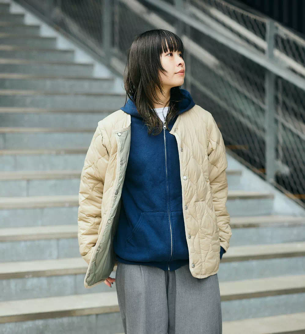 TAION MILITARY DETACHABLE SHOULDER DOWN JACKET