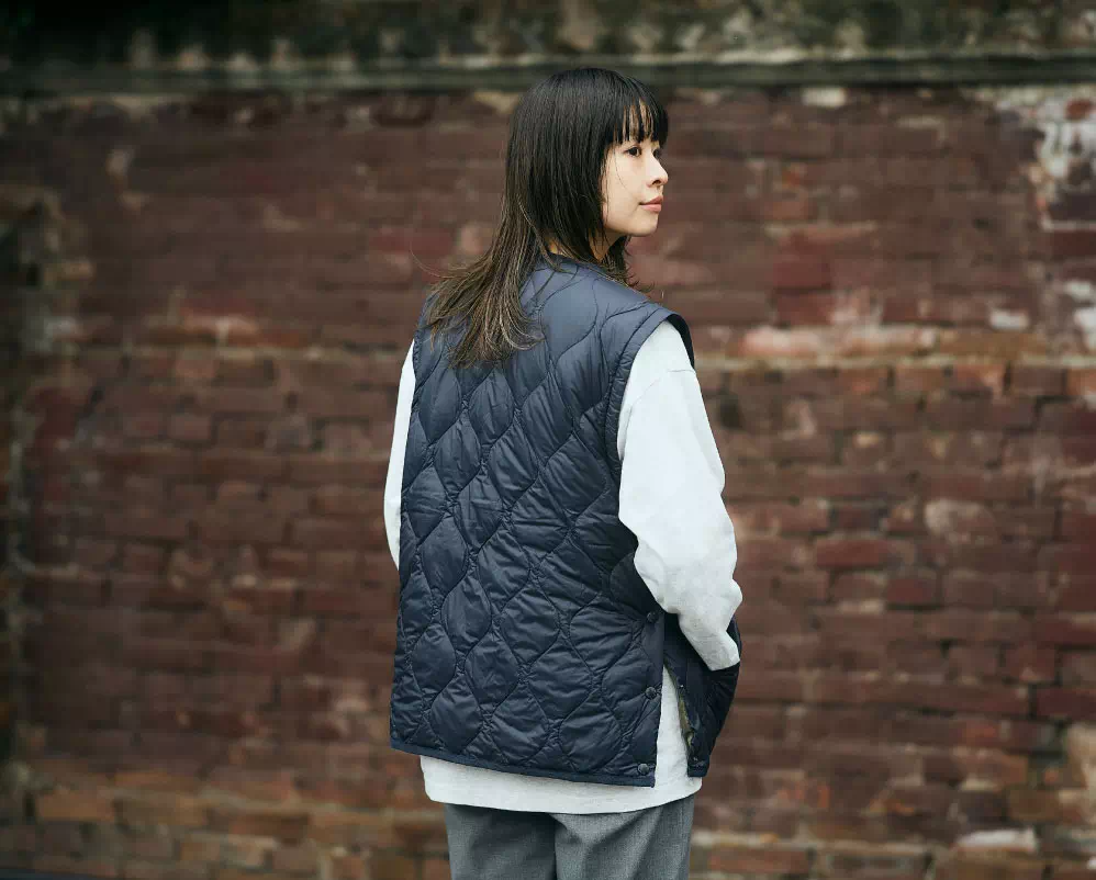 TAION MILITARY DETACHABLE SHOULDER DOWN JACKET