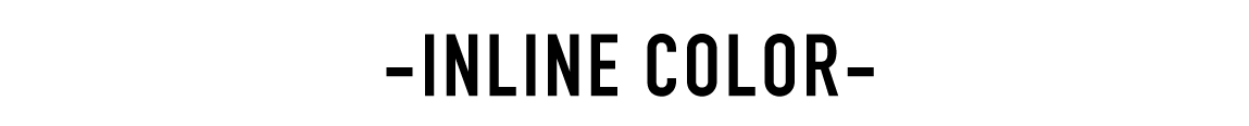 INLINE COLOR