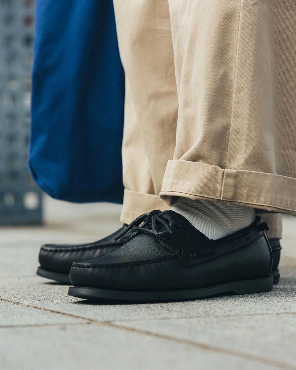 POLO RALPH LAUREN MERTON BOAT “TRIPLE BLACK”