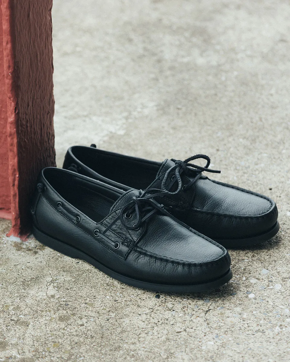 POLO RALPH LAUREN MERTON BOAT “TRIPLE BLACK”