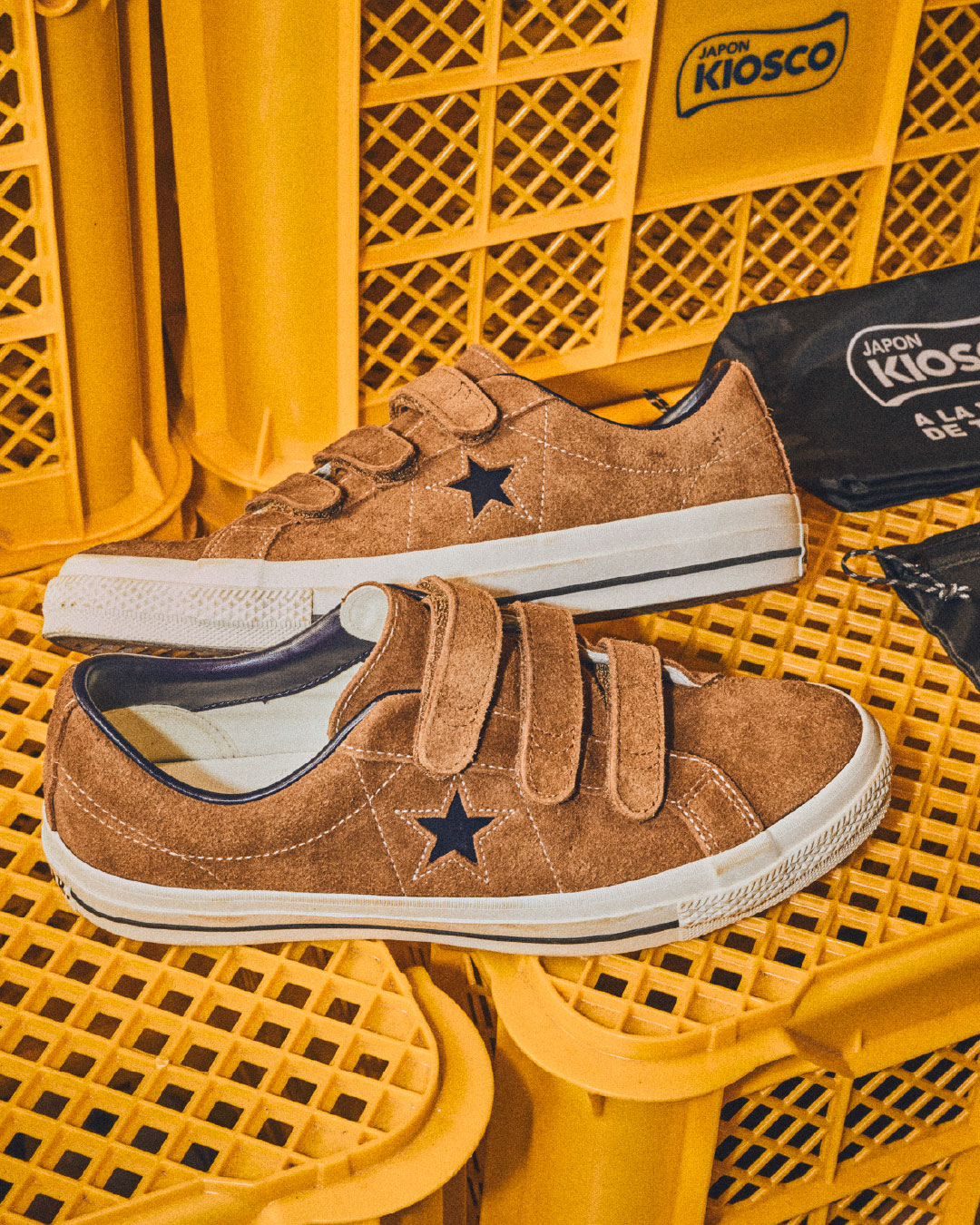 CONVERSE ONE STAR SUEDE V-3 HONEY OAK