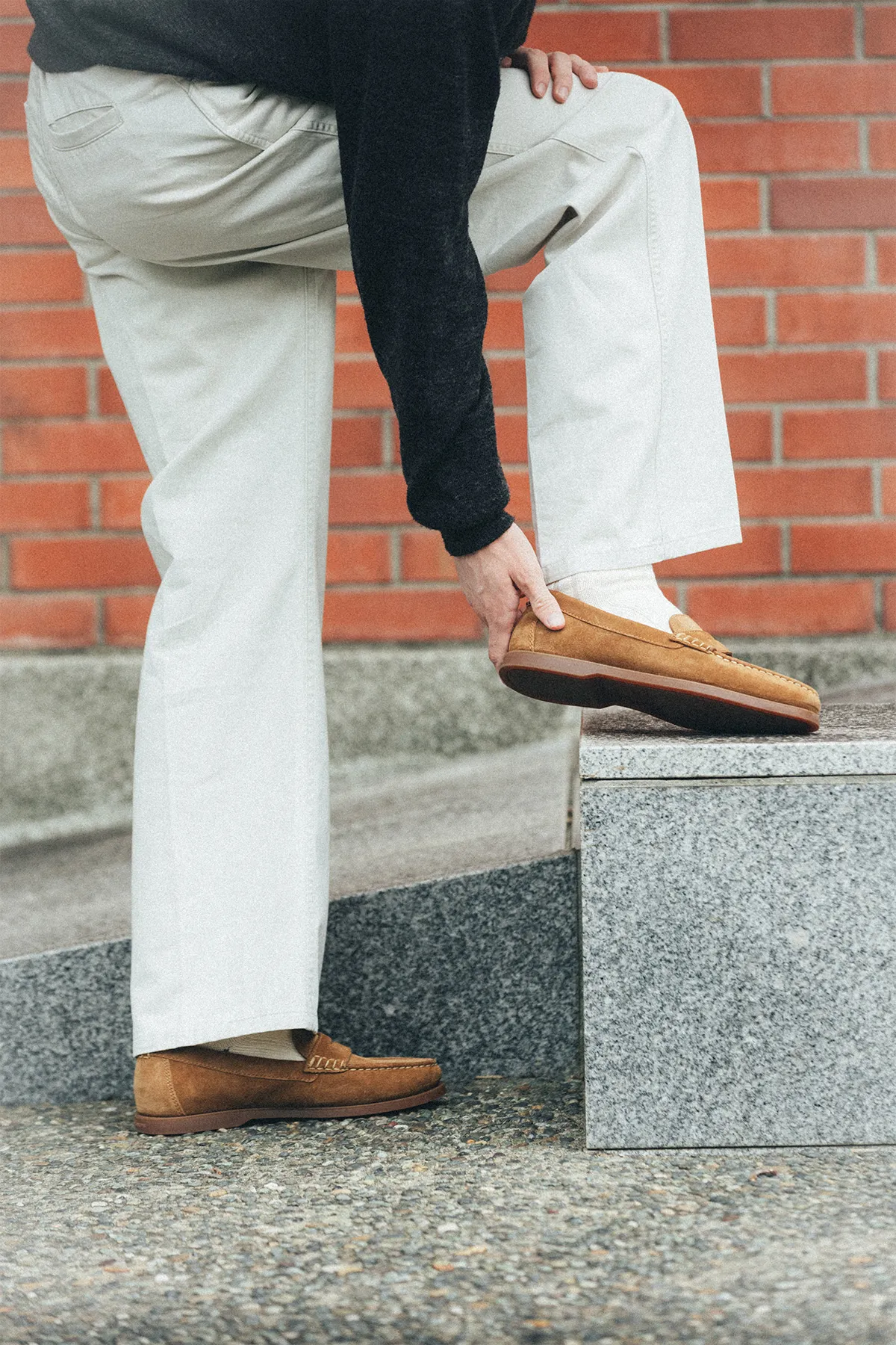 POLO RALPH LAUREN｜MERTON PENNY LOAFER“DESERT TAN SUEDE”