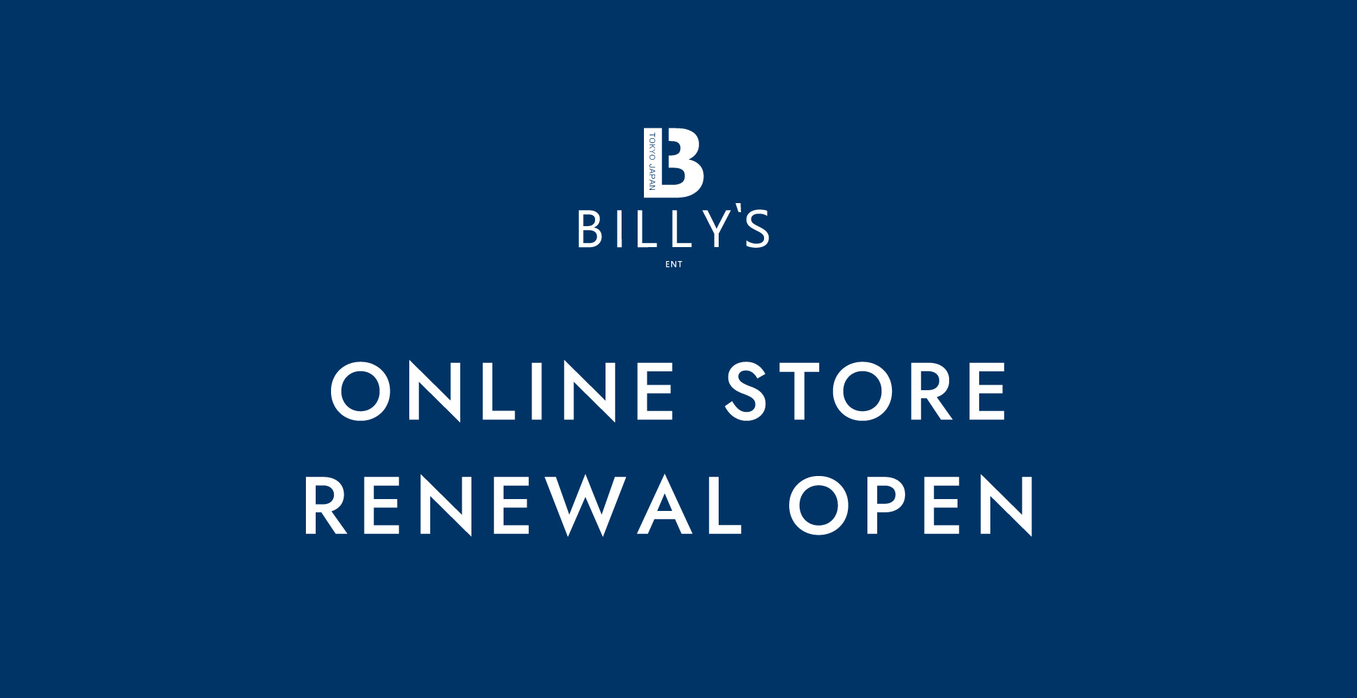 ONLINE STORE RENEWAL