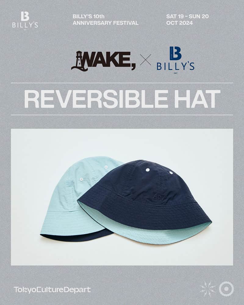 WAKE×BILLY’S by Acy