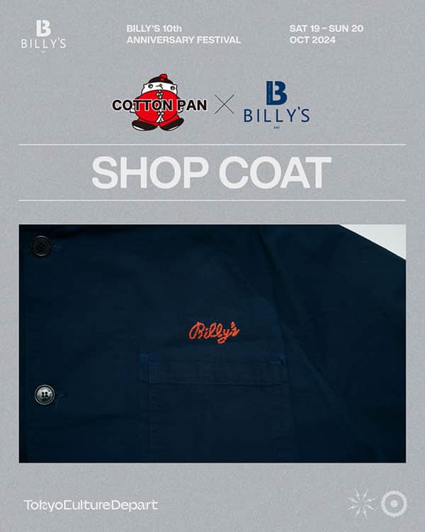 COTTON PAN×BILLY’S