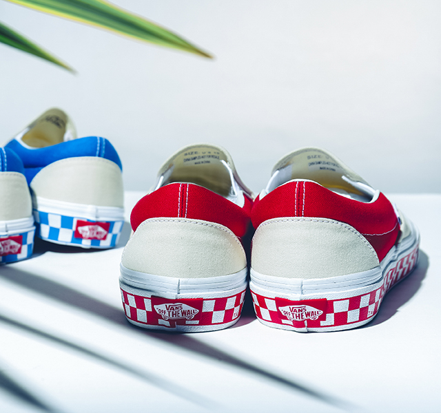 【BILLY’S EXCLUSIVE】Off the Wall スカジャン CLASSIC SLIP-ON ”SIDEWALL CHECK”｜BILLY'S ENT 公式通販